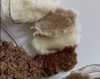 Marshmallow Scented Whipped Body Scrub: Vegan Exfoliating Sugar Scrub