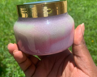 Cream Pie Scented Whipped Body Scrub: Vegan Exfoliating Sugar Scrub