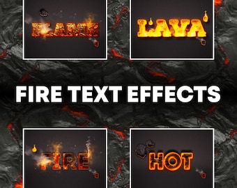 Bundle of Fire TEXT EFFECT