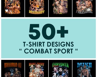 bundle of combat sport for t-shirt design