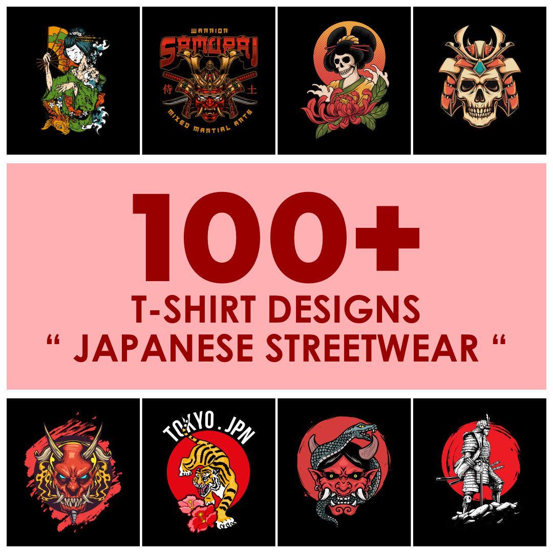 bundle of japanese streetwear style