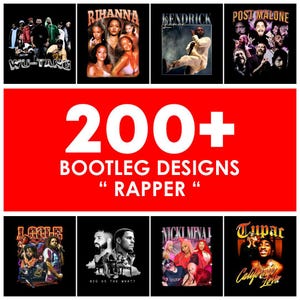 bundle of fan art singer hiphop