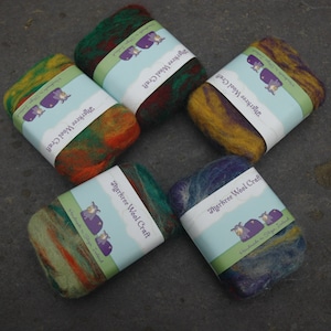 Tea Tree and Peppermint Hand felted   hand made Irish Soap  120 grams