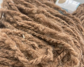 Hand Spun Castlemilk Moorit. 100gm