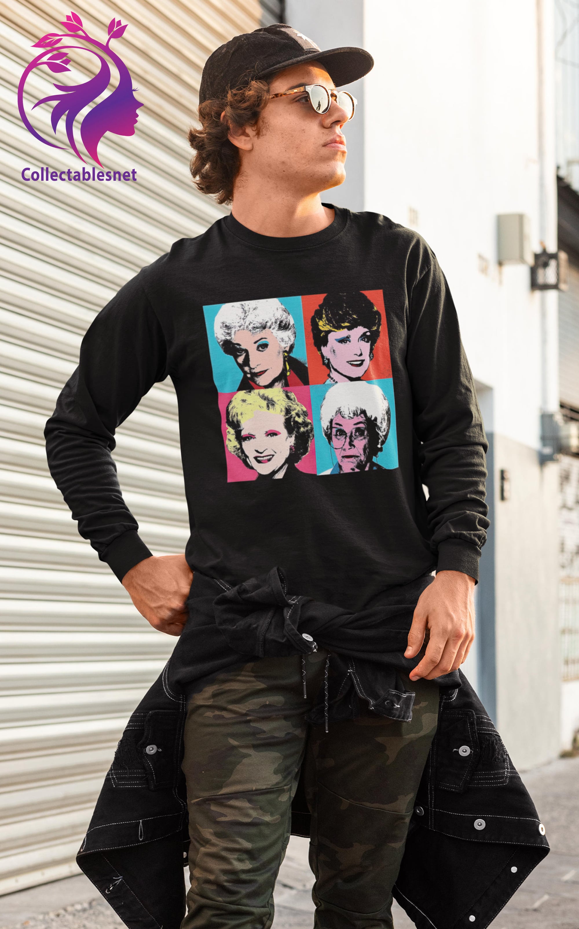 Discover Golden Warhol Girls Vintage T-Shirt, The Golden Girls Shirt, 80s Movie Shirt