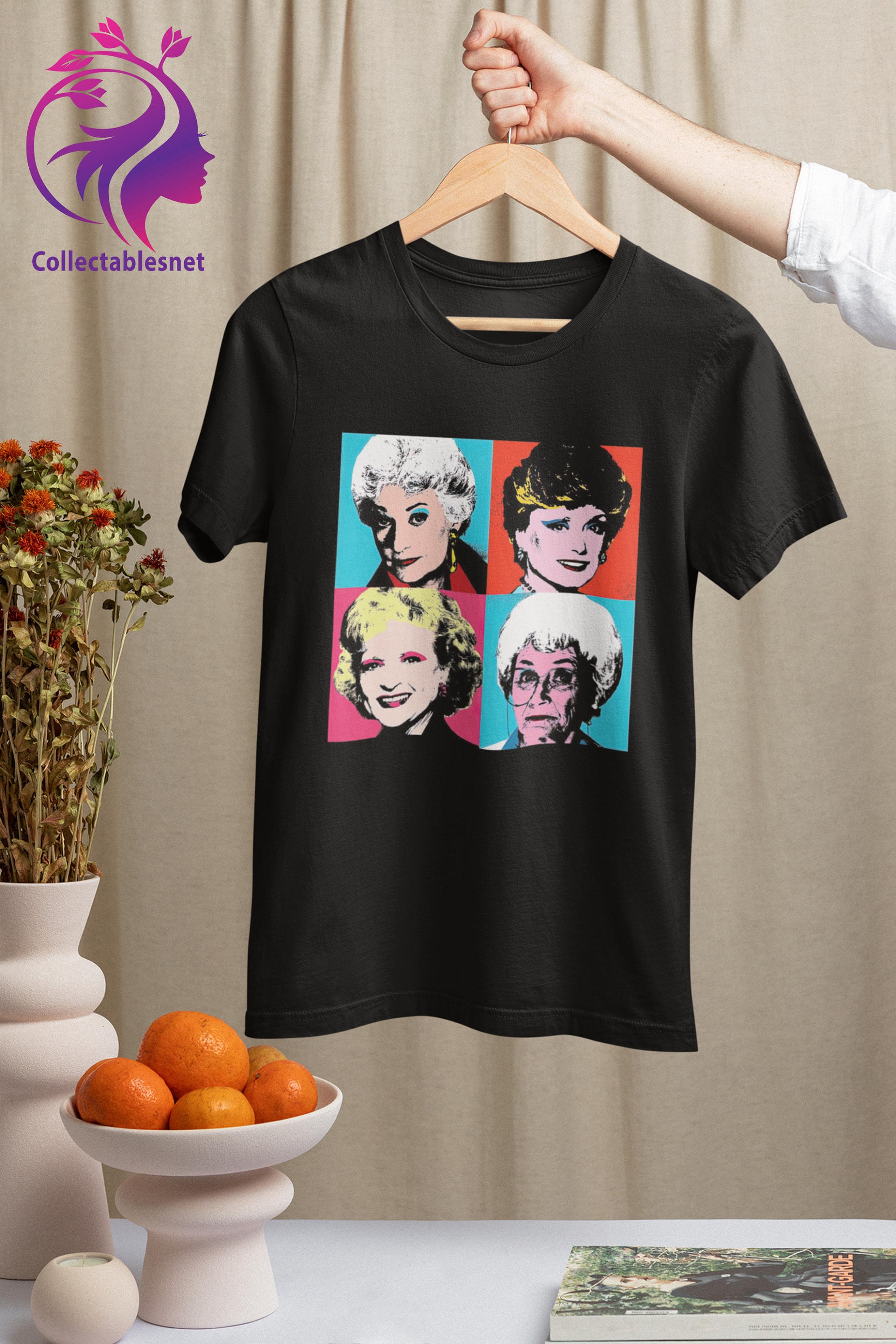 Discover Golden Warhol Girls Vintage T-Shirt, The Golden Girls Shirt, 80s Movie Shirt