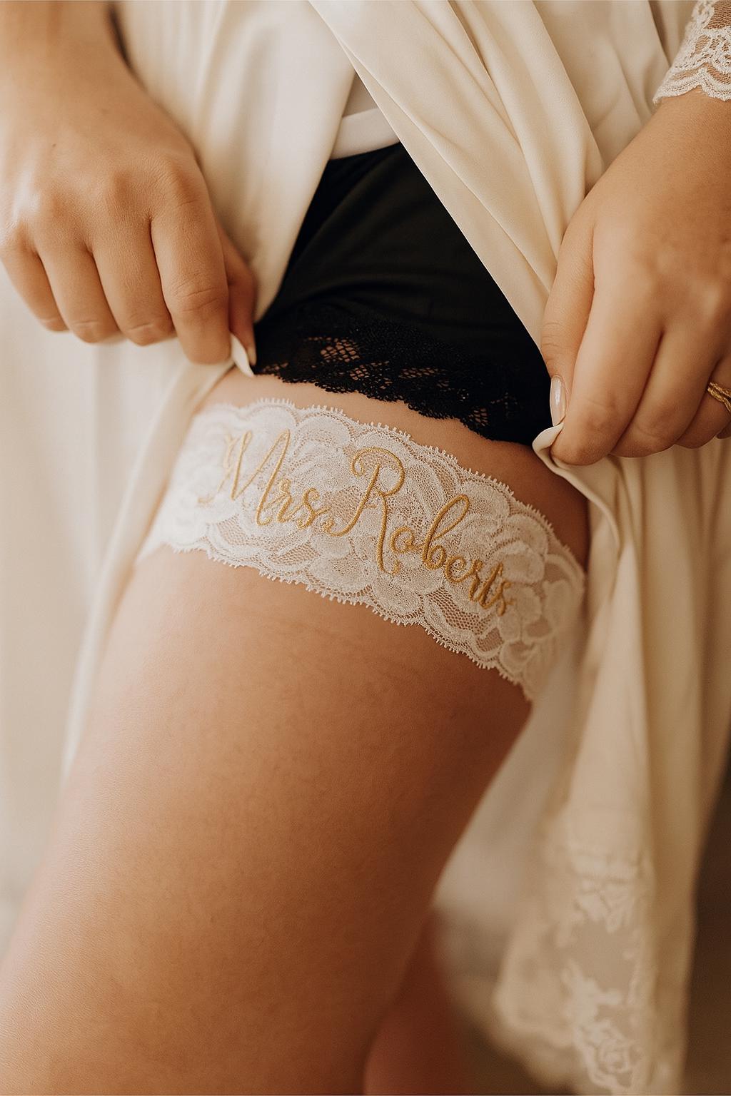 Personalized Garter - Etsy