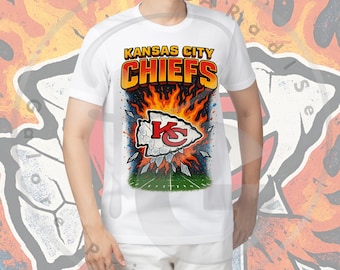 Kansas City Football Fan Shirt | Chiefs Nation Inspired Tee | Red, Yellow Game Day Shirt | Unisex T-Shirt | DTF shirt - Football Gear