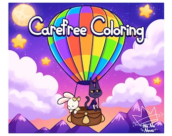 Téléchargement numérique de coloriage sans soucis