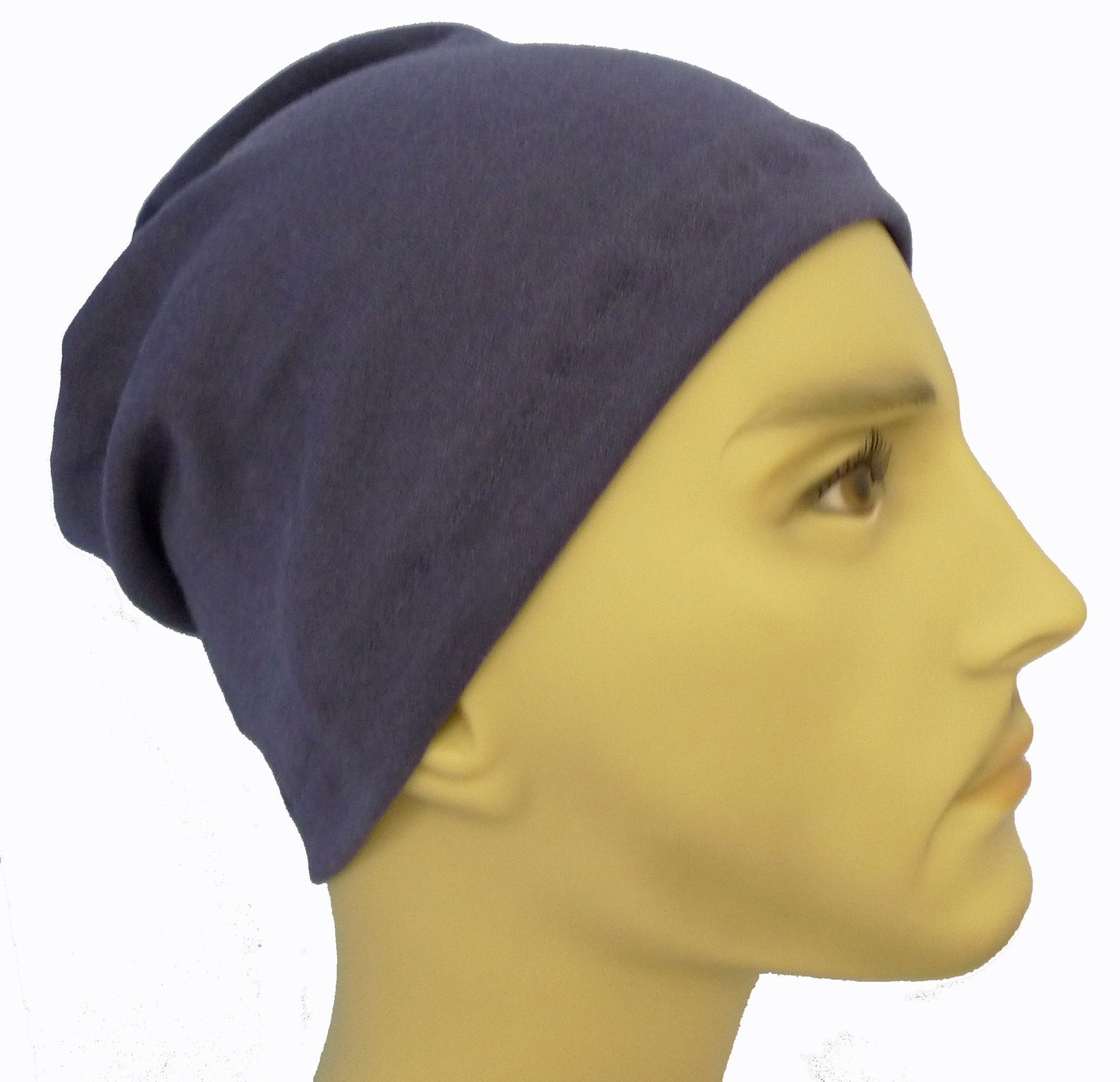 Men's Sleep Cap Cotton Poly Head Cover Beanie Slouch Etsy