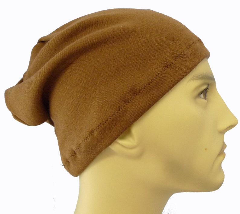 Men's Sleep Cap Cotton Poly Head Cover Beanie Slouch Etsy