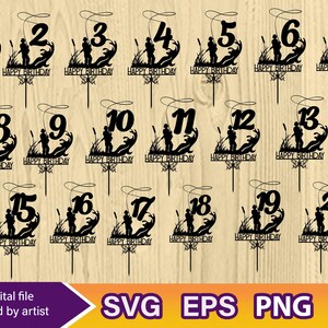 Alles Gute zum Geburtstag svg, Kuchendeckel svg, Angeln Geburtstag svg, Angelparty, Angeln, svg,