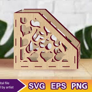 Napkin Holder Laser Cut svg, Napkin svg, Design svg, Laser Cut Files