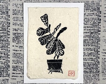 Fiddle Leaf Fig Print