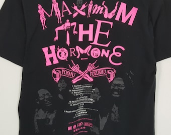 MAXIMUM THE HORMONE Japanese Metal Band Tour T-shirts - Etsy