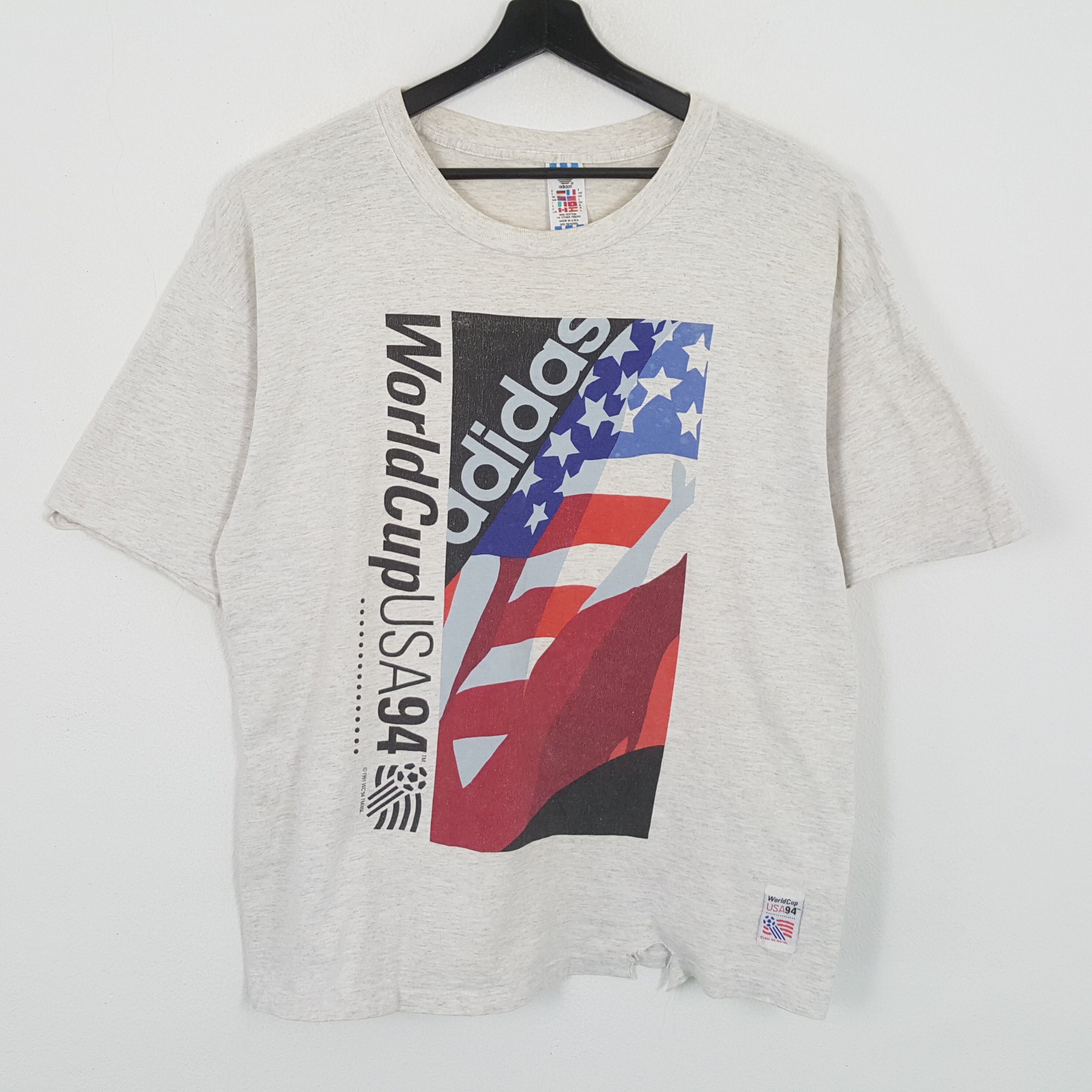 激レア希少 USA製 adidas 94年 W杯 アメリカ代表 背番号 星柄 激