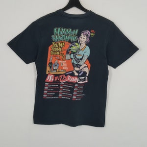 MAXIMUM THE HORMONE Japanese Metal Band Tour T-shirts - Etsy