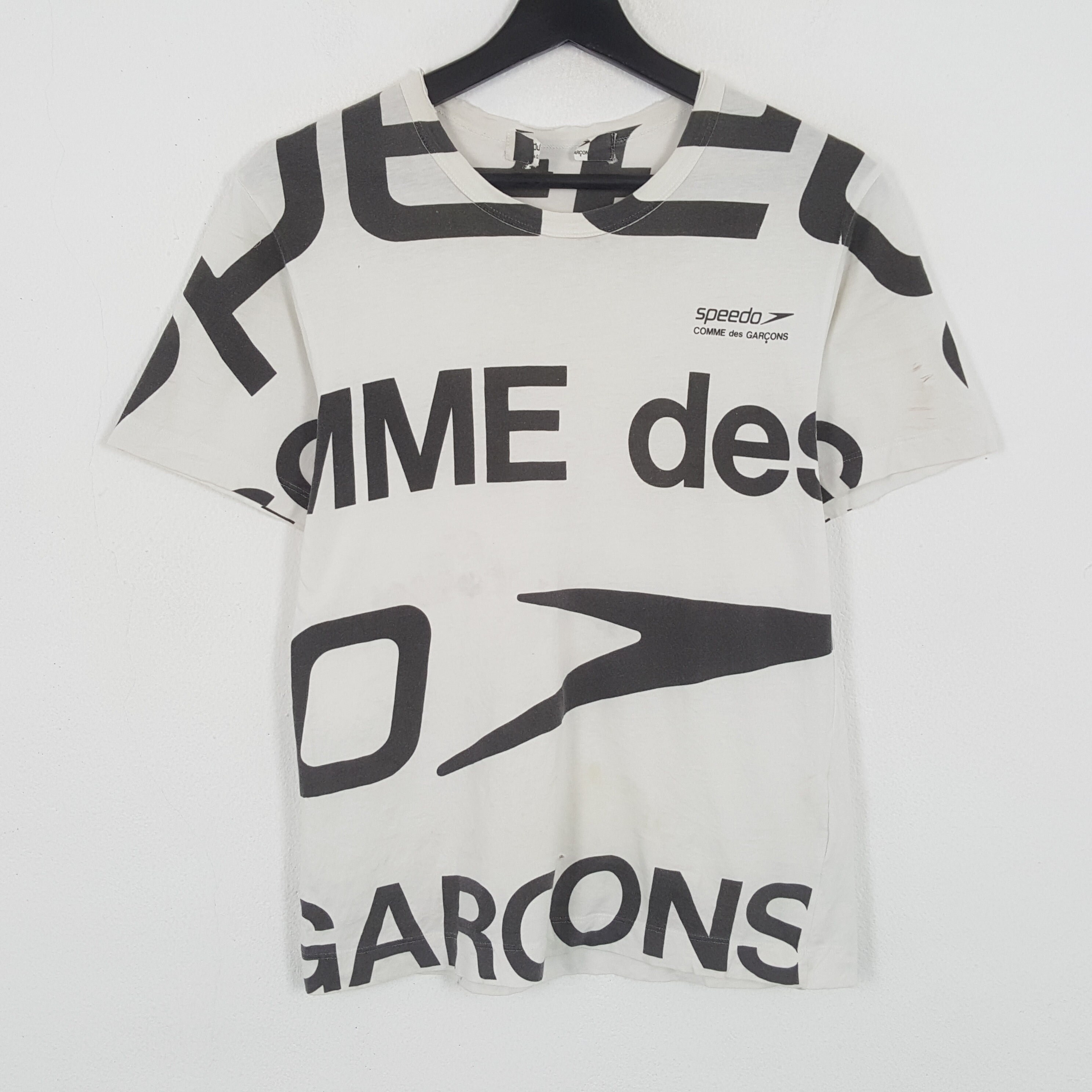 独特の上品 SPEEDO X COMME Des GARÇONS Japanese Fashion Brand Vintage T トップス