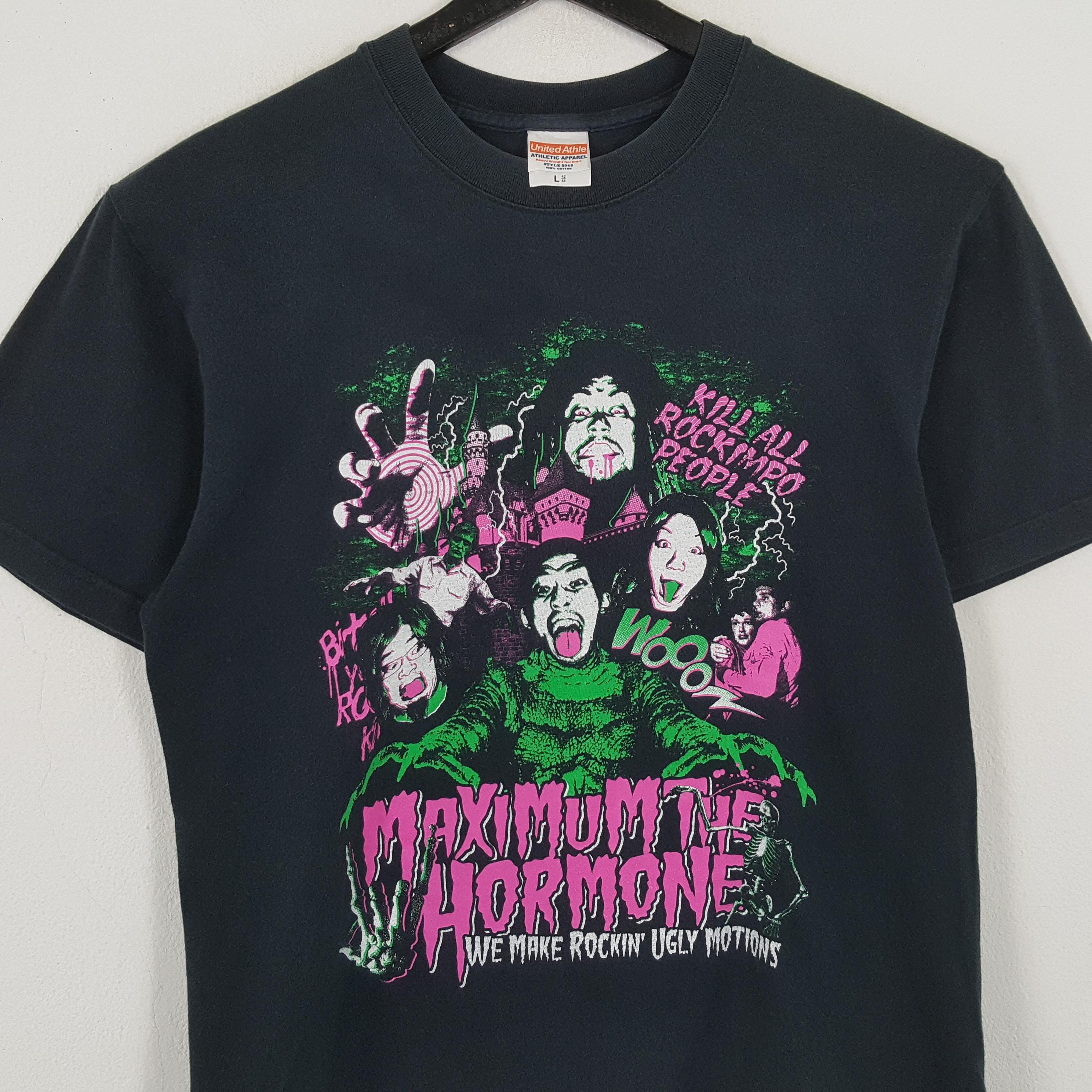 MAXIMUM THE HORMONE Japanese Heavy Metal Rock Band T-shirts