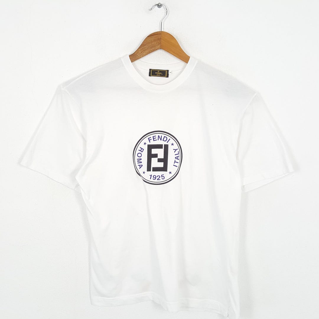フェンディ Tシャツ ビンテージ イタリア製 90s FENDI Italian Fashion Brand Vintage T-shirts - Etsy