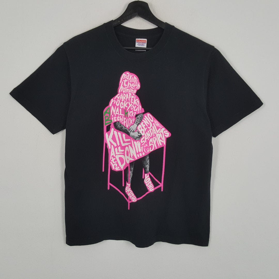 MAXIMUM THE HORMONE Japanese Metal Band Tour T-shirts - Etsy