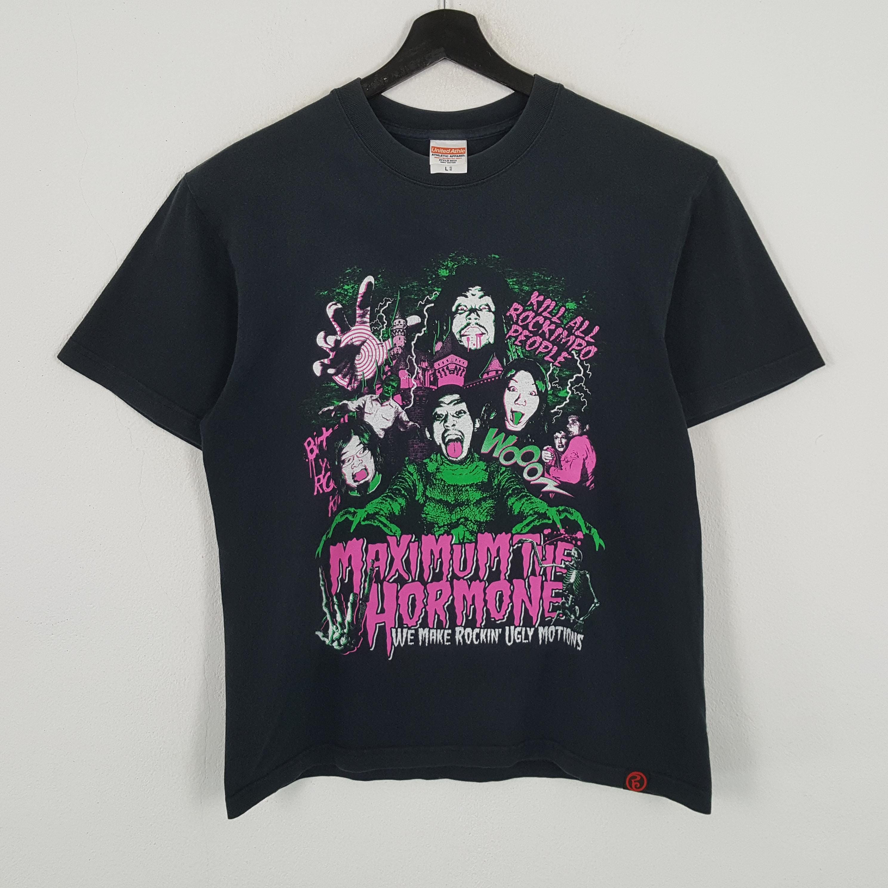 MAXIMUM THE HORMONE Japanese Heavy Metal Rock Band T-shirts