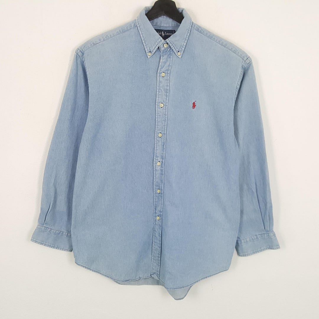 美品 POLO RALPH LAUREN DENIM BD SHIRT 美品 24SS POLO RALPH LAUREN DENIM BD SHIRT