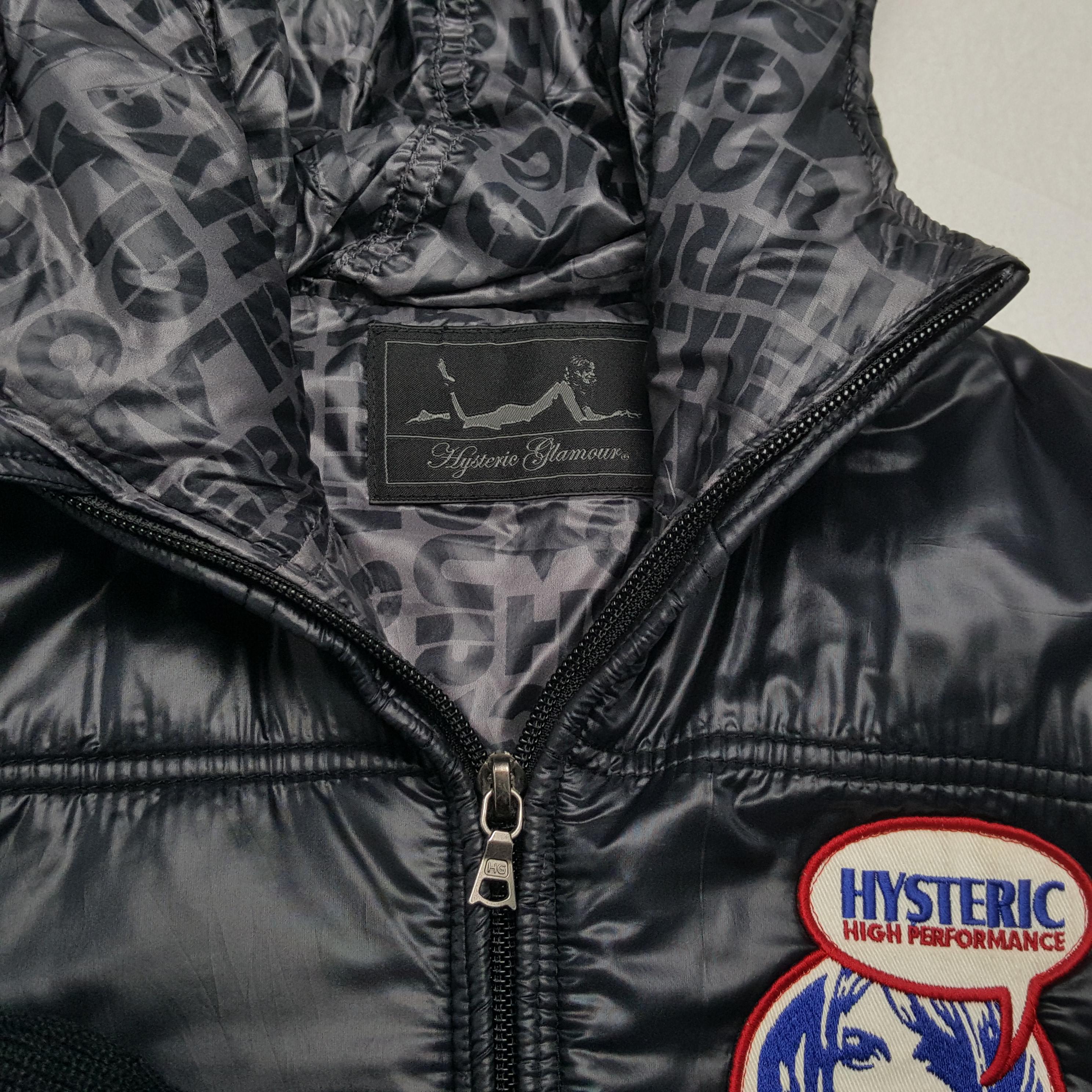 HYSTERIC GLAMOUR Japanese Fashion Brand Distressed Puffer