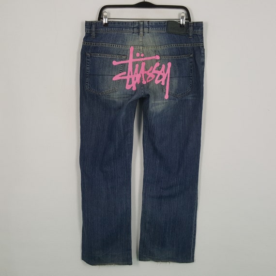 yardsale fantasy jeans hiphop stussy 極太 yardsale fantasy jeans hiphop stussy 極太