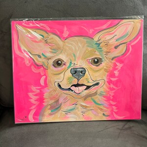 Chihuahua Pet PopArt Painting