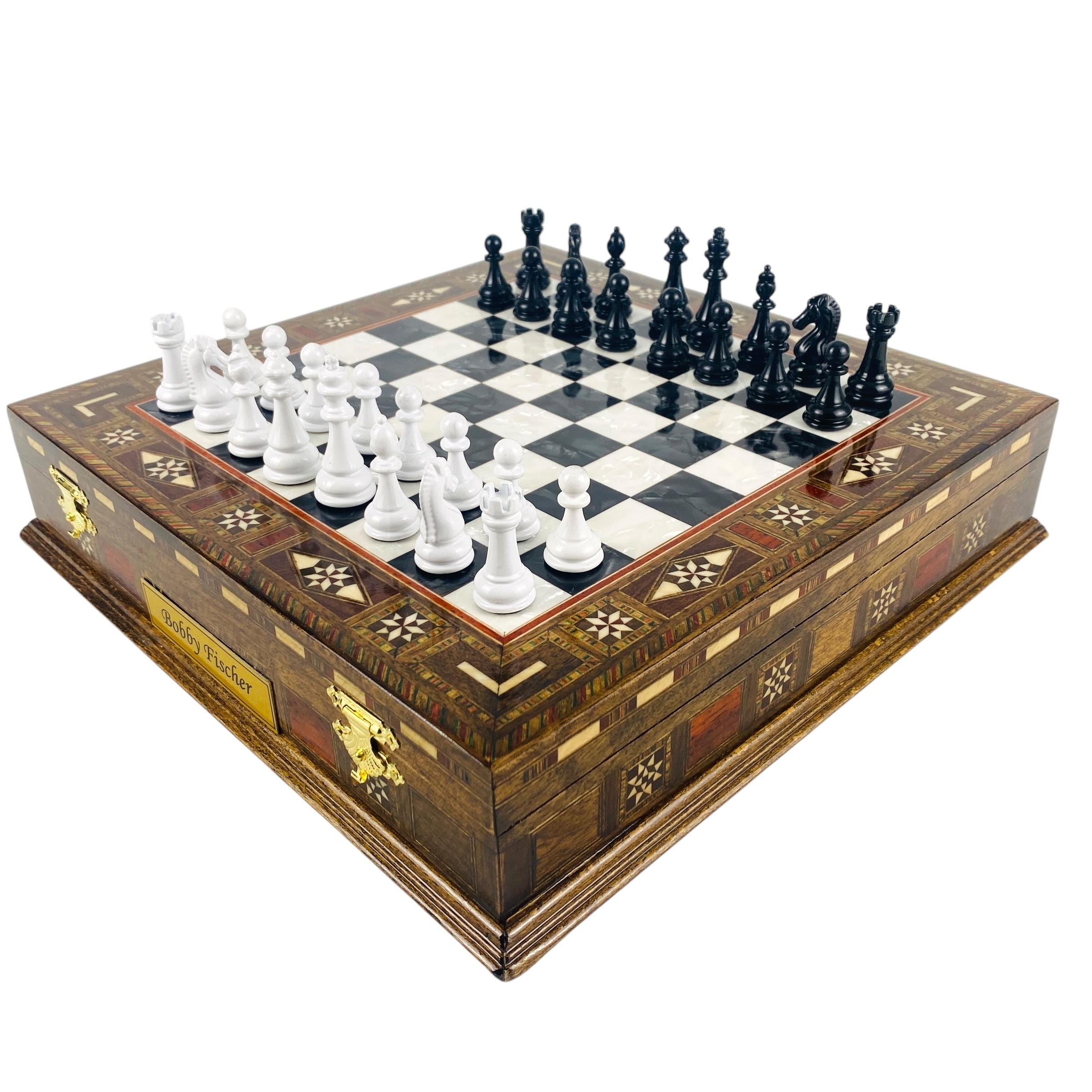 Luxury Chess Set With Storage Compartment- 12