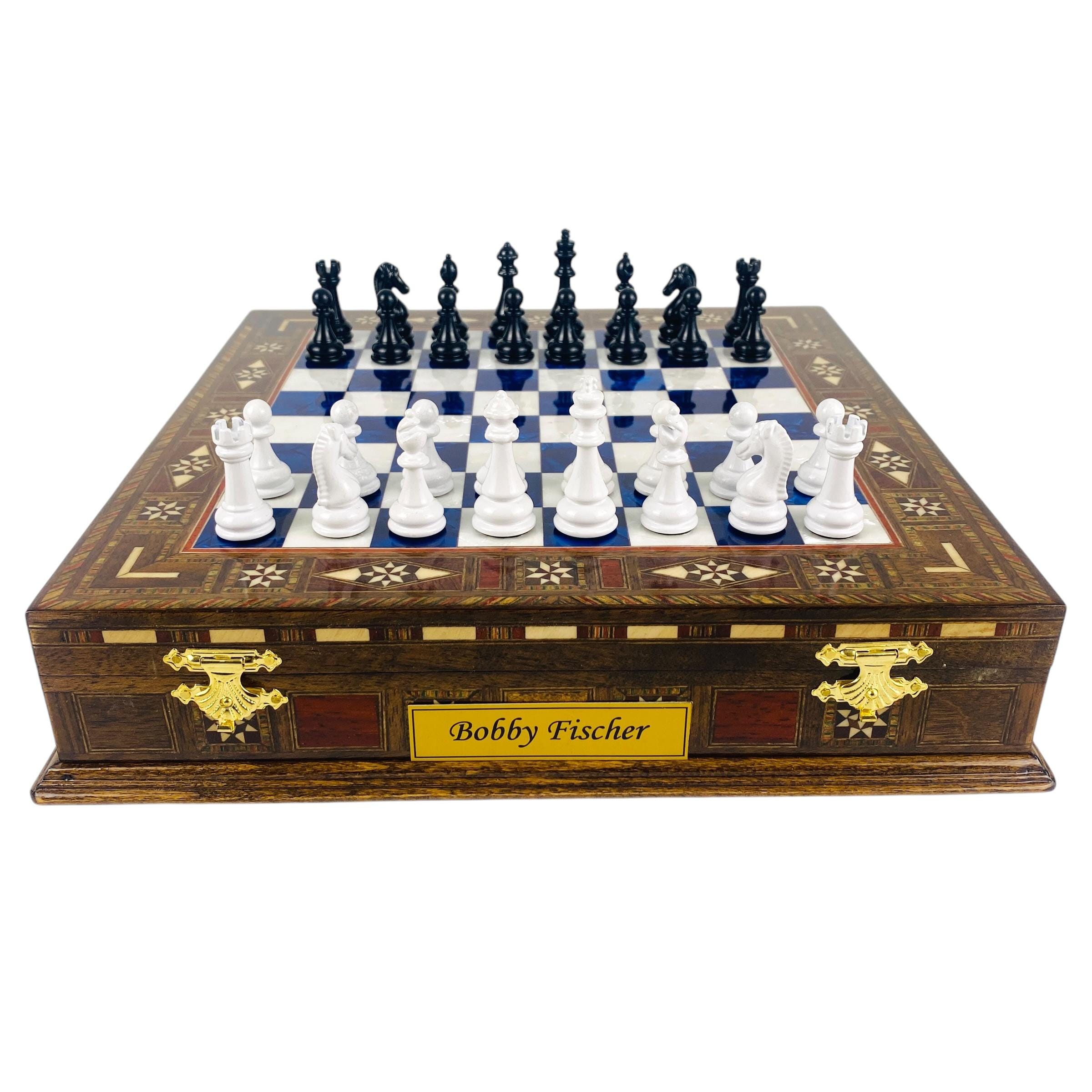 Luxury Chess Set With Storage Compartment- 12