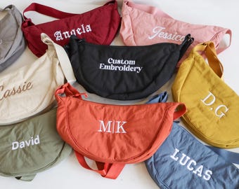 Design embroidery for your handbag, embroidered crossbody bag, custom handbag, custom, mom bag, personalized gift, commemorative gift