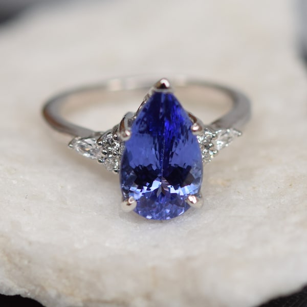 Tanzanite Engagement - Etsy