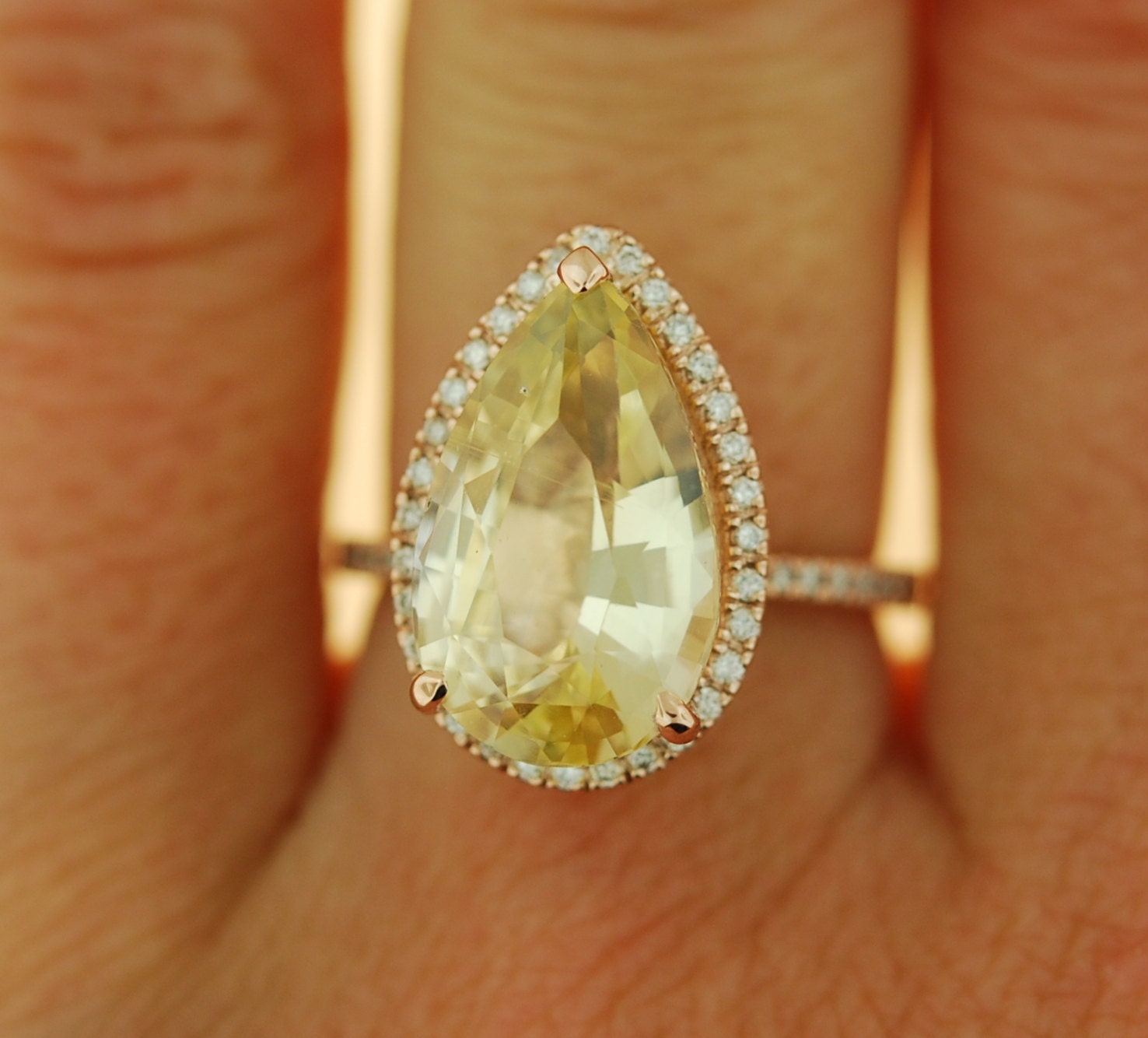 yellow sapphire ring yellow sapphire ring