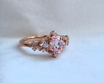 Secret garden diamond ring on sale pink sapphire