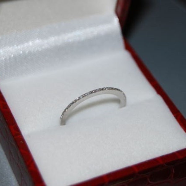Diamant Ehering 14k White Gold eine halbe Ewigkeit Armband