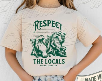 Kids Florida Shirt Funny Youth Florida Tee Crocodile Kids Alligator Shirt Manatee Cute Children Florida Tee Everglades Kids Shirt Tee Croc