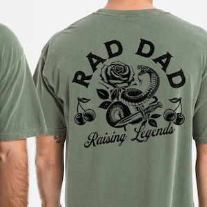 Rad Dad Shirt Funny Gift Dad Legend, Dad Vintage T Shirt Fatherhood Funny Tee, Gift Husband Shirt Fun Dad Shirt, Hot Dad Shirt Parenthood
