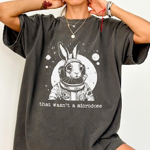 That Wasn't A Microdose Acid Tee Shirt Tripping LSD Shrooms Shirt Raver Tee Magic Mushrooms Tripping Animals Shirt Getting High Gift Raver