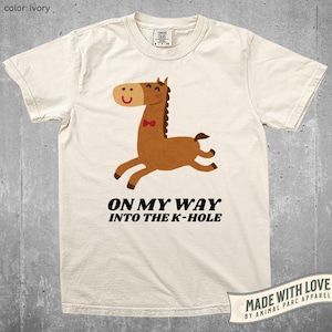 K-hole Vintage Shirt, Ketamine Shirt, Keta Shirt Funny Ketamine Horse Gift for Raver, Rave Shirt for Festival, Funny Festival Shirt