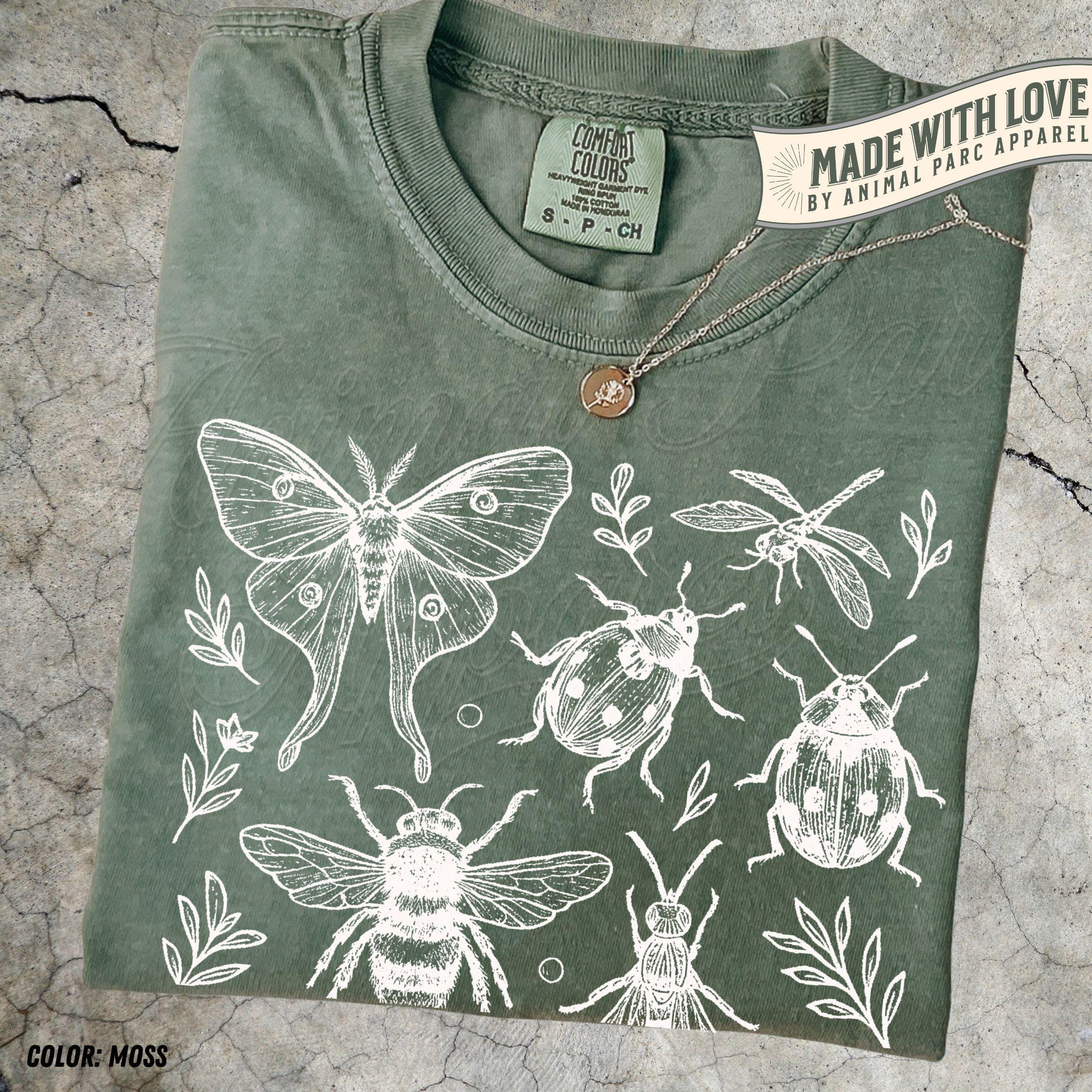 トップス EMBRYO INSECT DESIGN T-SHIRT Embroidered T Shirt Insect - Etsy