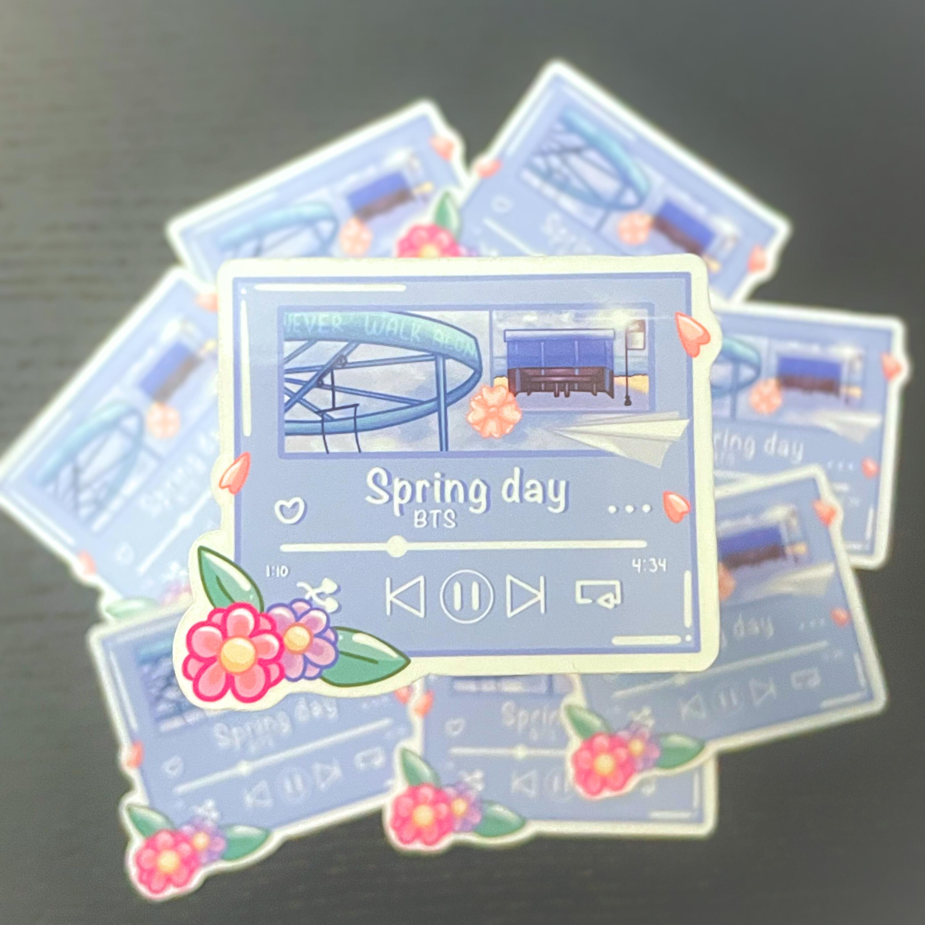 Spring Day Bts Card - Etsy