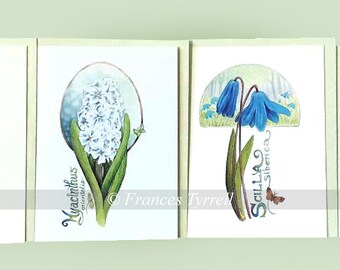 Woodland Spring mini cards