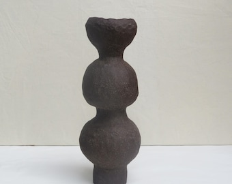 Handmade Ceramic Vase, Home decoration, Wabi Sabi, Rustic style
