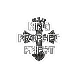 Sticker Jezus is koning