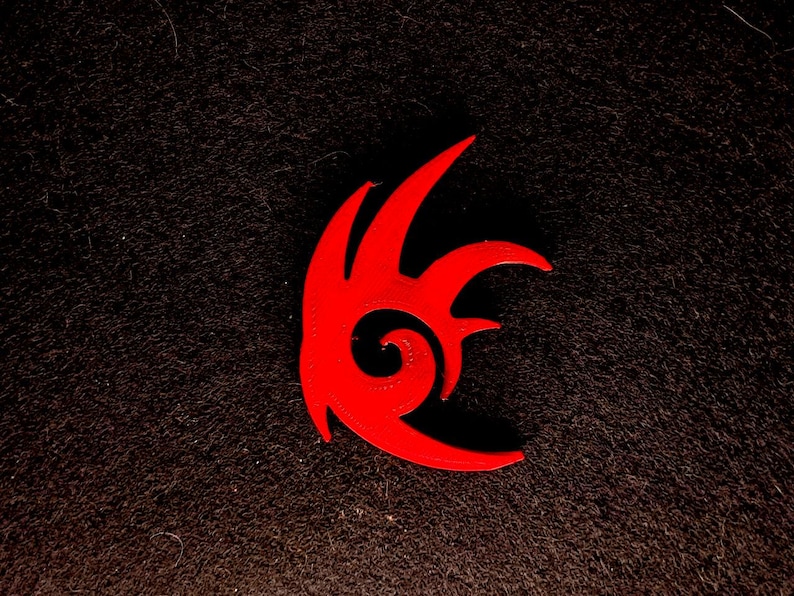 3D Printed Shadow The Hedgehog Keychain