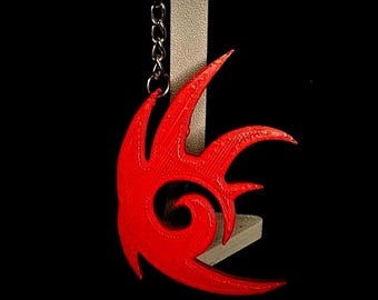 Shadow the Hedgehog Keychain | 3D Printed Sonic x Shadow Generations Trinket