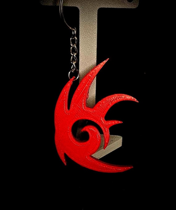 Shadow the Hedgehog Keychain | 3D Printed Sonic x Shadow Generations Trinket
