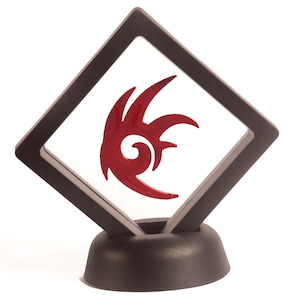 Shadow the Hedgehog Display Stand | 3D Printed Floating Logo Stand Inspired by Sonic x Generations